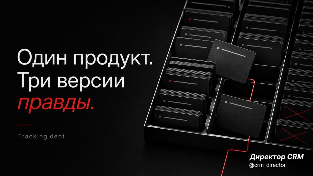 Продукт обновился. CRM об этом забыли сообщить