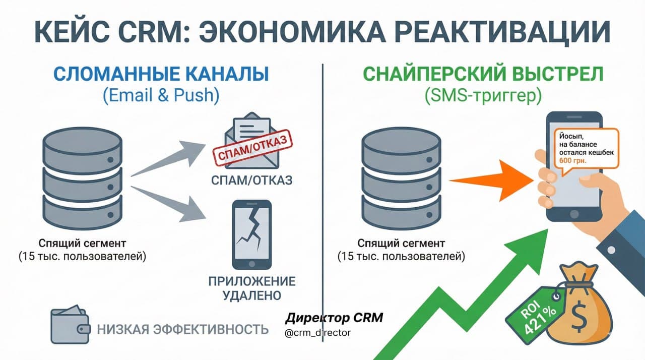 Некромантия за деньги: как SMS с "конским" ценником дало ROI 400%+ 🧟♂️💰